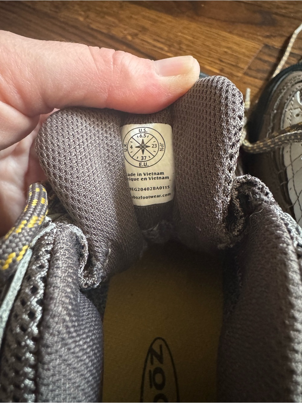 Oboz Women's Brown Hiking Combat Boots - Picture 9 of 9